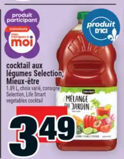 Super C cocktail aux légumes Selection, Mieux-être | Selection, Life Smart vegetables cocktail offer