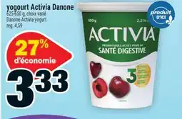 Super C YOGOURT ACTIVIA DANONE | DANONE ACTIVIA YOGURT offer