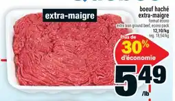 Super C boeuf haché extra-maigre | extra lean ground beef offer