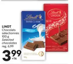 Brunet LINDT Chocolats sélectionnés offer