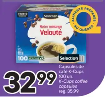 Brunet Selection Capsules de café K-Cups offer