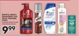Brunet BATISTE, HEAD & SHOULDERS, OLD SPICE, PANTENE, TOM'S Produits sélectionnés offer