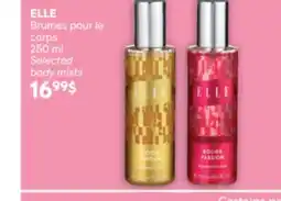Brunet ELLE Brumes pour le corps offer