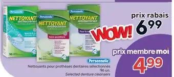 Brunet PERSONNELLE Nettoyants pour prothèses dentaires sélectionnés offer