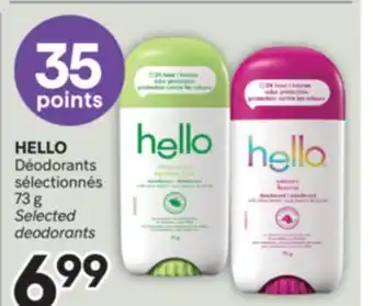 Brunet HELLO Déodorants sélectionnés offer