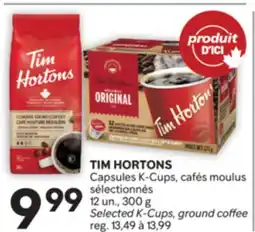 Brunet TIM HORTONS Capsules K-Cups, cafés moulus sélectionnés offer
