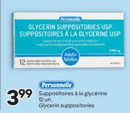 Brunet Personnelle Suppositoires à la glycérine 12 un offer