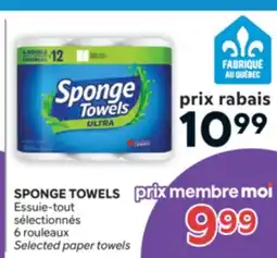 Brunet SPONGE TOWELS Essuie-tout sélectionnés offer