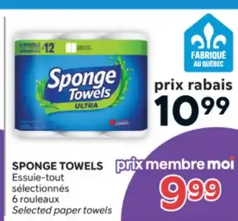Brunet SPONGE TOWELS Essuie-tout sélectionnés offer