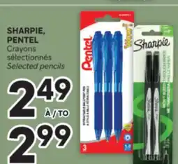 Brunet SHARPIE | PENTEL Crayons sélectionnés offer