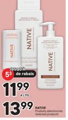 Brunet NATIVE Produits sélectionnés offer
