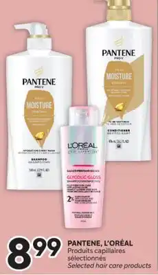 Brunet PANTENE, L'ORÉAL Produits capillaires sélectionnés offer