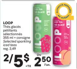 Brunet LOOP Thés glacés pétillants sélectionnés offer