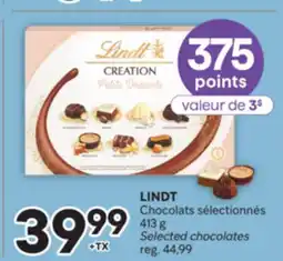 Brunet LINDT Chocolats sélectionnés offer