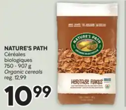 Brunet NATURE'S PATH Céréales biologiques offer