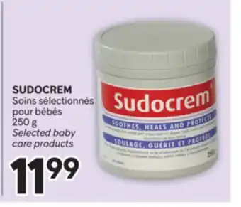 Brunet SUDOCREM Soins sélectionnés pour bébés offer