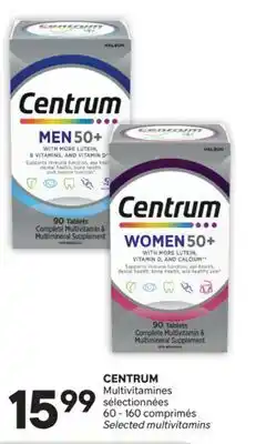 Brunet CENTRUM Multivitamines sélectionnées 60-160 comprimés offer