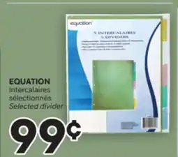 Brunet EQUATION Intercalaires sélectionnés offer