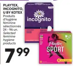Brunet U BY KOTEX Produits d' hygiène féminine sélectionnés offer