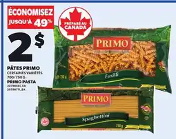 Provigo PRIMO PASTA, 700/750 G offer
