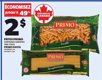 Provigo PRIMO PASTA, 700/750 G offer