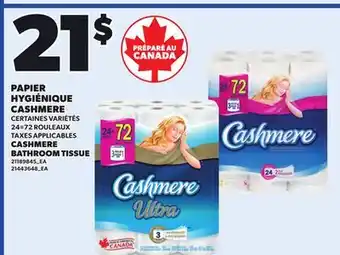 Provigo CASHMERE BATHROOM TISSUE, 24=72 ROULEAUX offer