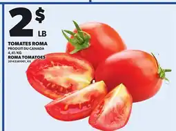 Provigo ROMA TOMATOES offer