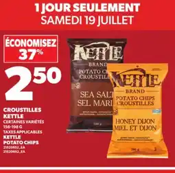 Provigo KETTLE POTATO CHIPS, 156-198 G offer