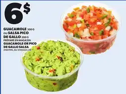 Provigo GUACAMOLE, 300 G OR PICO DE GALLO SALSA, 200 G offer