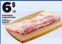 Provigo PORK BELLY PORTION offer
