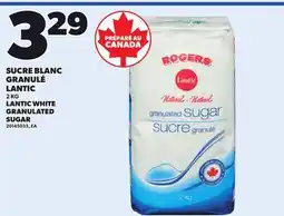 Provigo LANTIC WHITE GRANULATED SUGAR, 2 KG offer