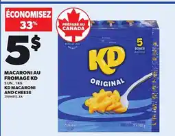 Provigo KD MACARONI AND CHEESE, 5 UN., 1 KG offer