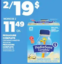 Provigo PEDIASURE COMPLETE, 4X235 ML offer