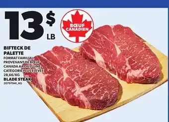 Provigo BLADE STEAK offer