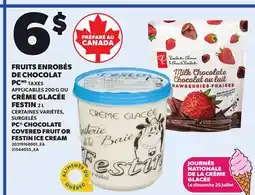Provigo PC CHOCOLATE COVERED FRUIT, 200 G OR FESTIN ICE CREAM, 2 L offer