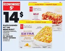 Provigo PC OR BLUE MENU ENTRÉES, 2/2,27 KG offer