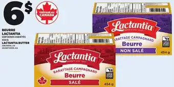 Provigo BEURRE LACTANTIA, 454 G offer