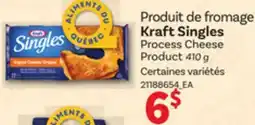 Provigo PRODUIT DE FROMAGE KRAFT SINGLES, 410 g offer