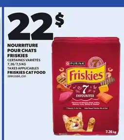 Provigo FRISKIES CAT FOOD, 7,26/7,5 KG offer