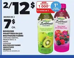 Provigo BOLTHOUSE FARMS SMOOTHIES OR JUICE, 946 ML offer