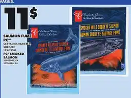 Provigo PC SMOKED SALMON, 125/150 G offer