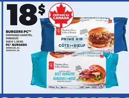 Provigo PC BURGERS, 568 G-1,36 KG offer