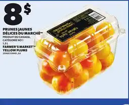 Provigo FARMER'S MARKET YELLOW PLUMS, 1,5 L offer