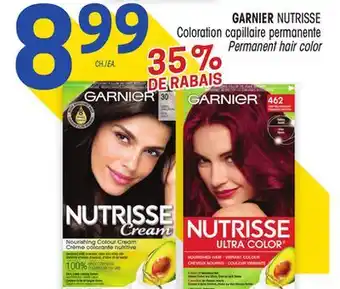 Uniprix GARNIER NUTRISSE Coloration capillaire permanente/Permanent hair color offer