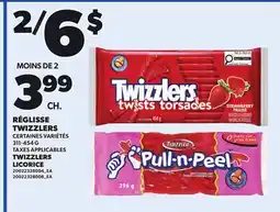 Provigo TWIZZLERS LICORICE, 311-454 G offer