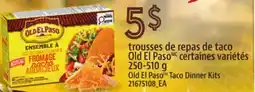 Provigo OLD EL PASO TACO DINNER KITS, 250-510 G offer
