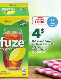 Provigo FUZE ICED TEA, 1,75 L offer