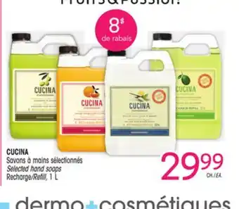 Uniprix CUCINA Savons à mains sélectionnés offer