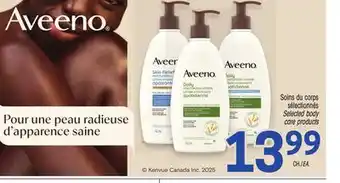 Uniprix AVEENO Soins du corps sélectionnés/Selected body care products offer