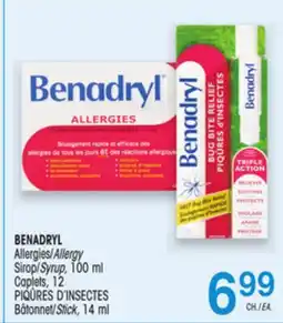 Uniprix BENADRYL Allergies/Allergy offer